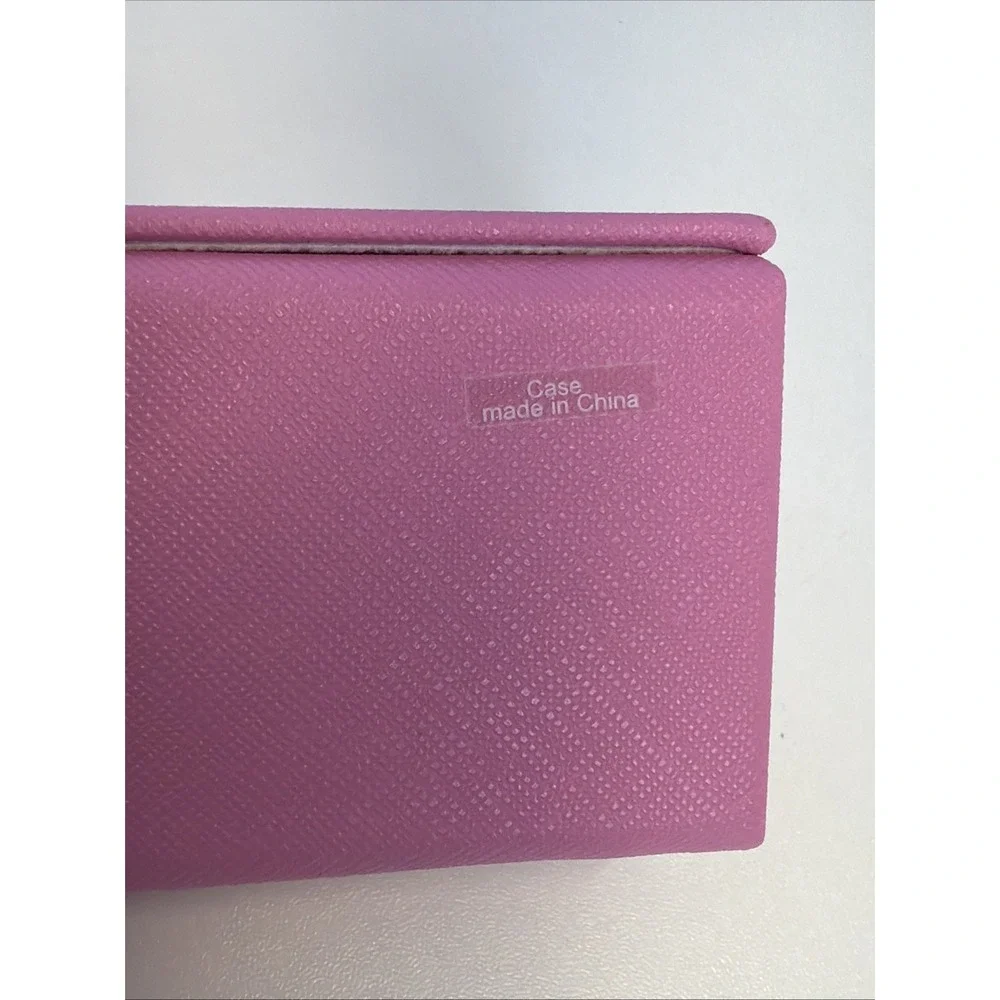 Isaac Mizrahi Pink Bubblegum Eye Glasses/Sunglasses Case